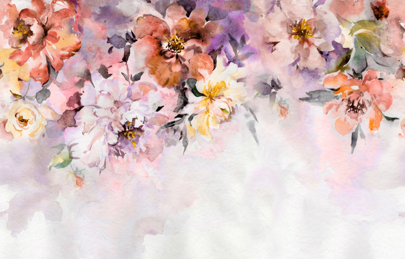 Painted Garden floral and botanical wallpaper – LH Lifestyle